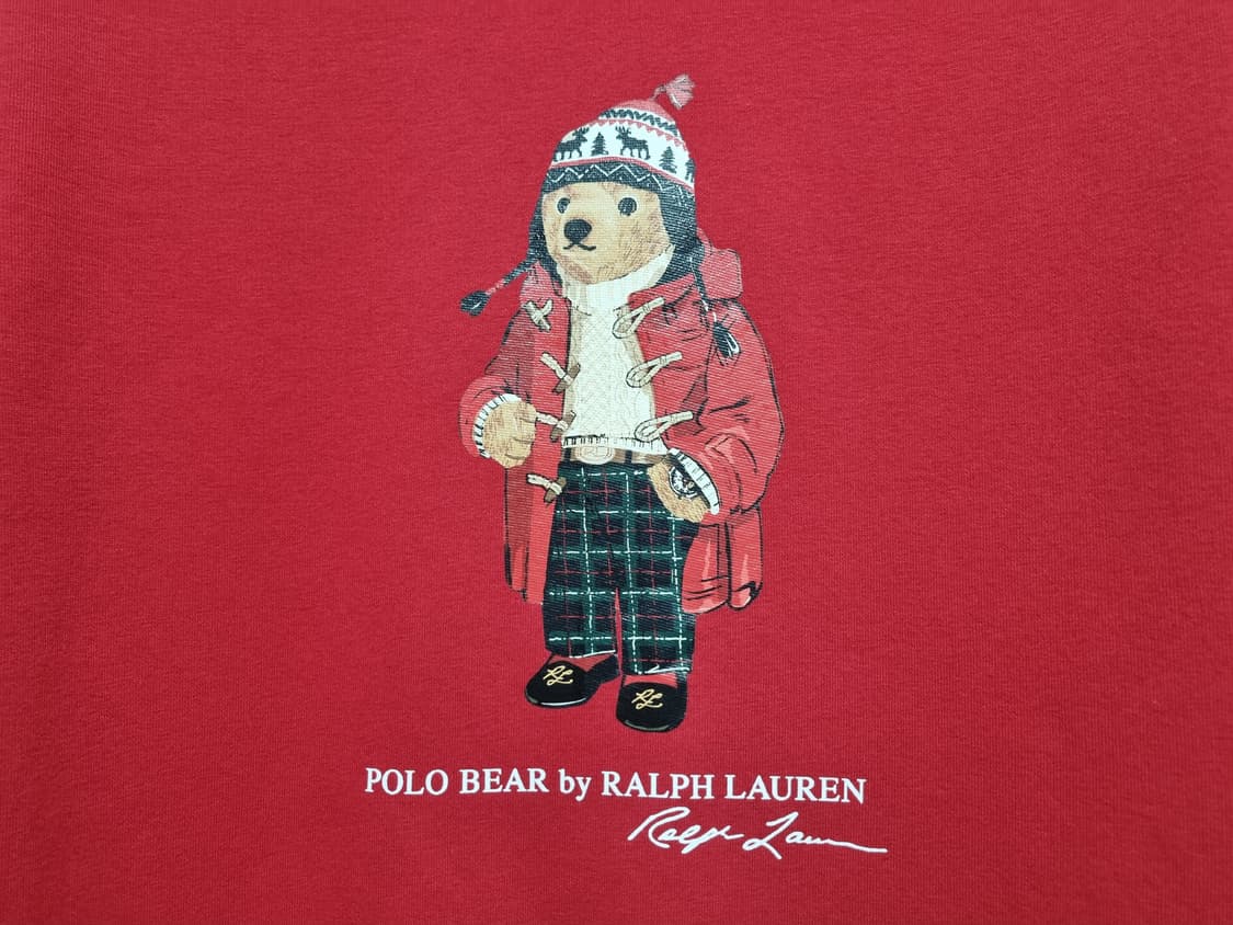 폴로 베어 2024 POLO 랄프로렌 QR 기모 맨투맨 긴팔티 상품이미지5