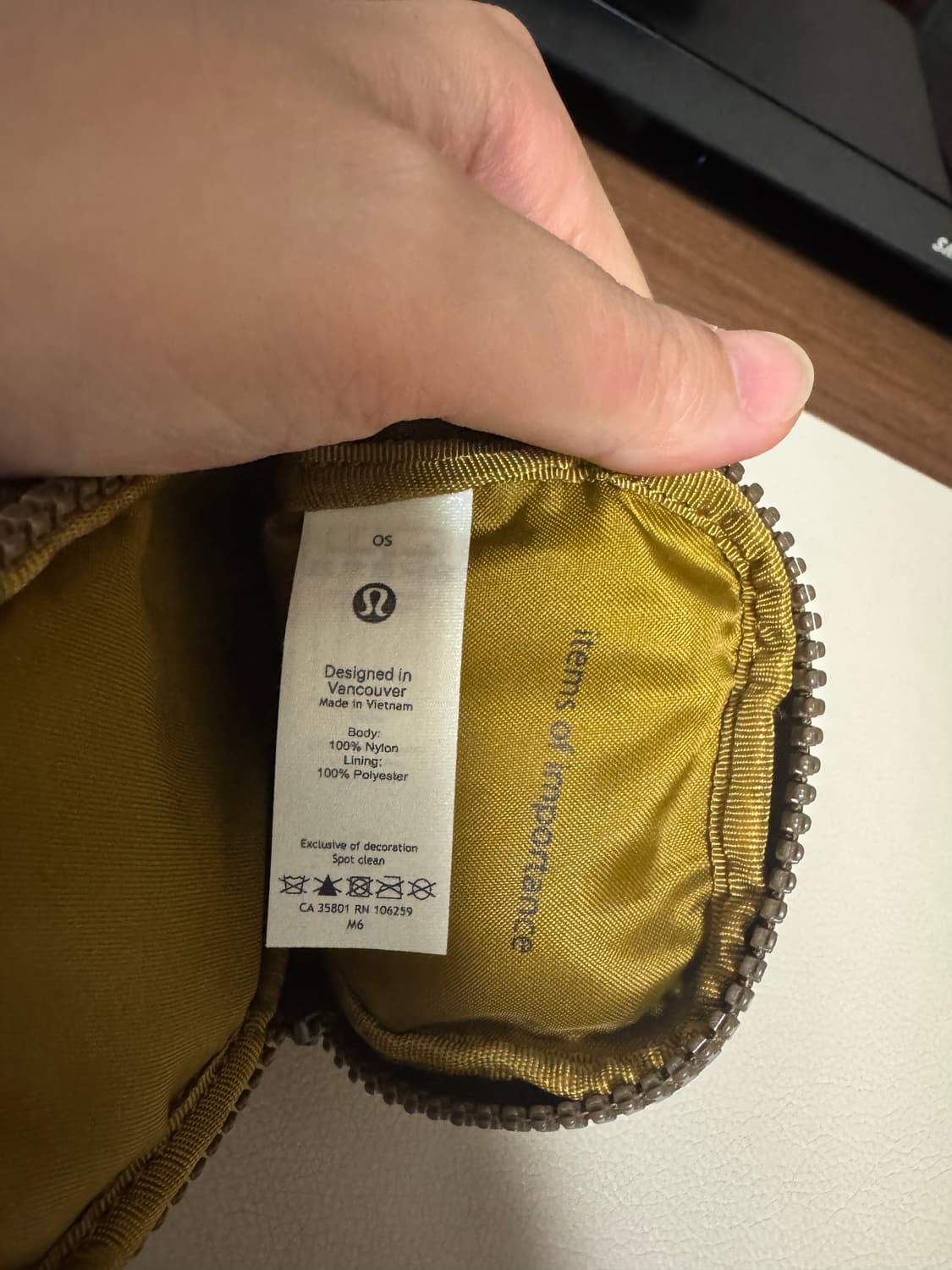 룰루레몬 나노 백팩 키체인 상품이미지5
