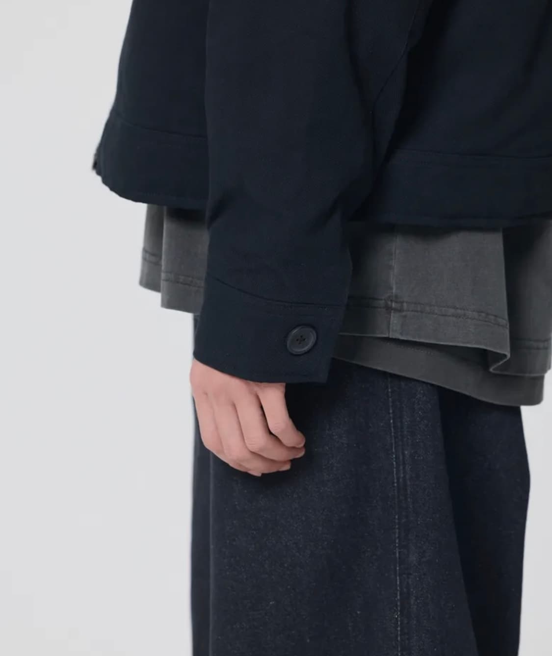 [2]Vonvat 토글 패디드 후드 봄버 상품이미지3