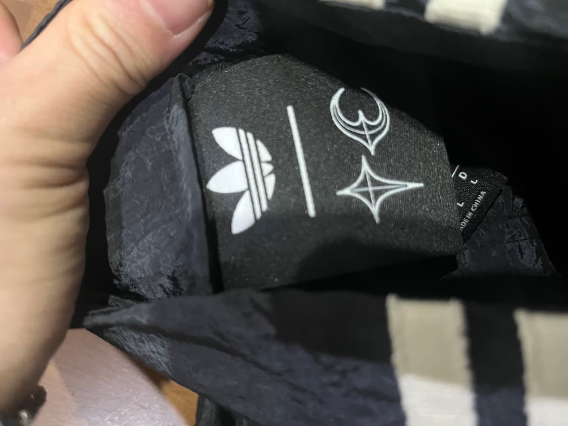 [XL]떠그클럽 아디다스 우븐 트랙탑 블랙 상품이미지3