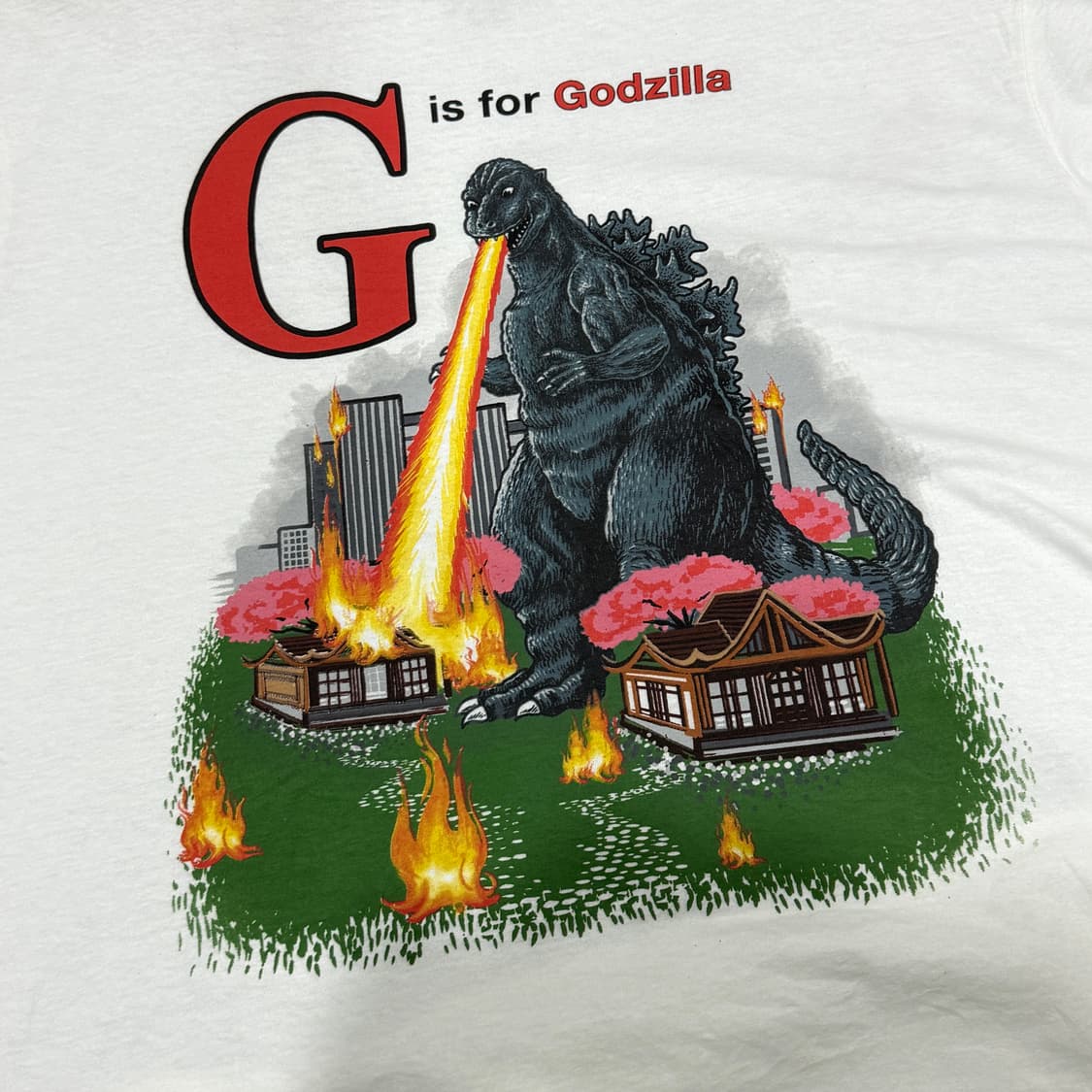 G is for godzilla 고질라 오피셜 티셔츠 상품이미지4