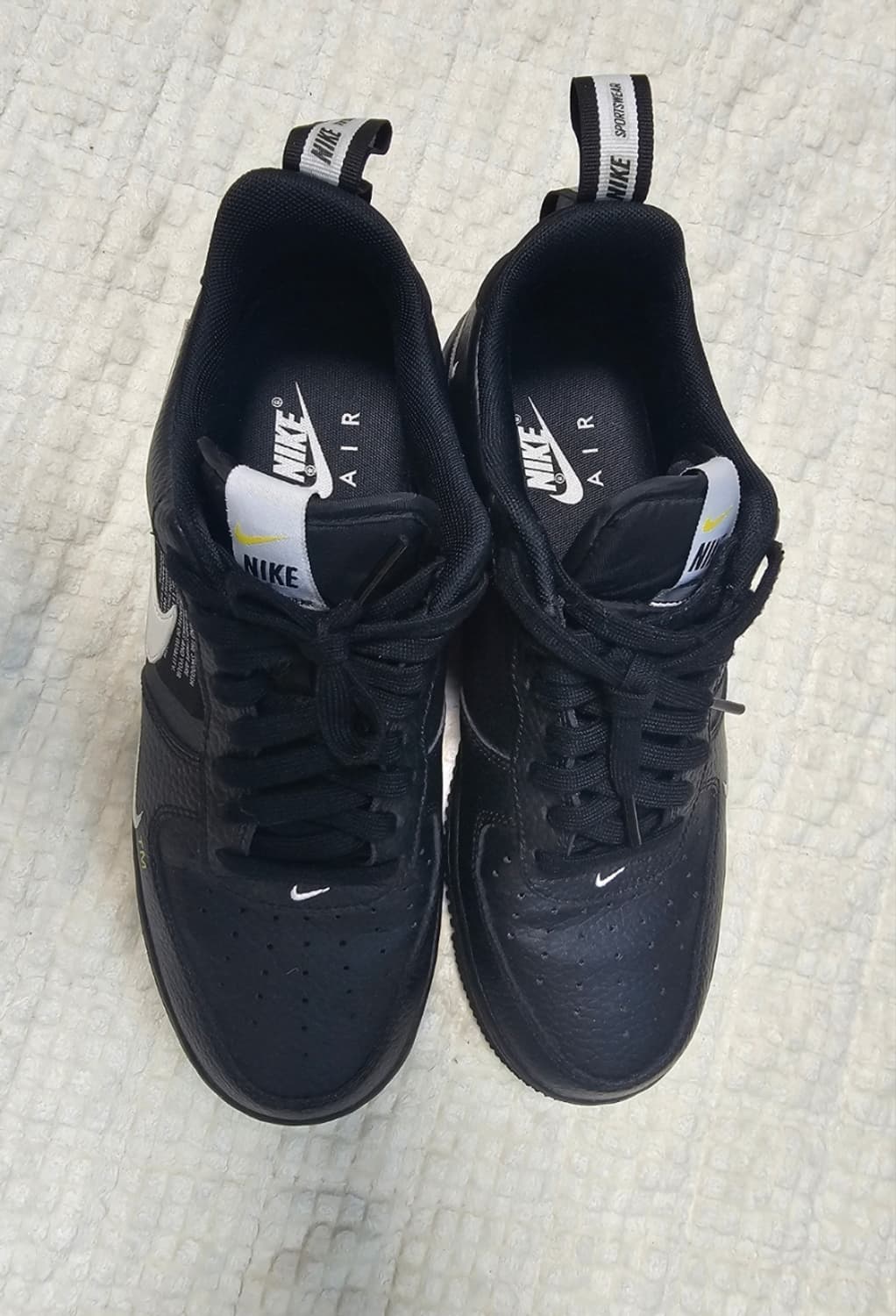 나이키 블랙에어포스 1 로우 유틸리티 블랙 화이트  260사이즈 상품이미지4