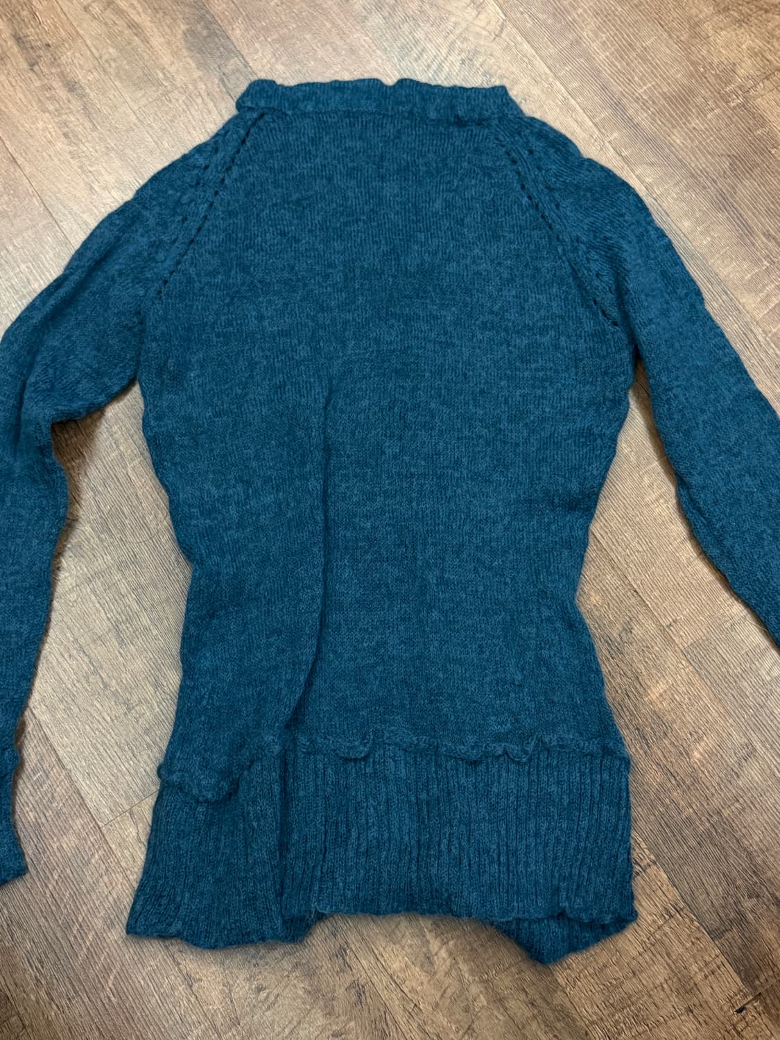 블루 빈티지 니트 상품이미지6