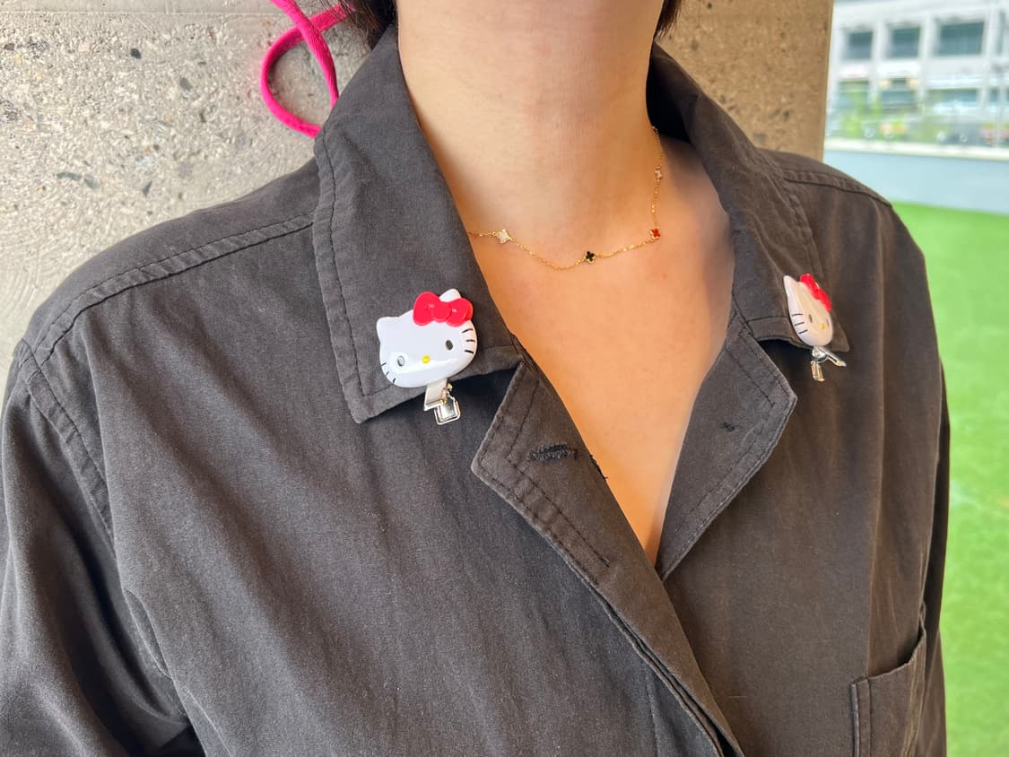 헬로키티 앞머리 핀 브로치 지디 키티 상품이미지5