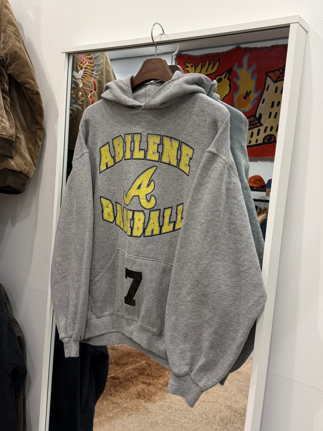 00s Russell 러셀 BASEBALL 스웻 후드 상품이미지1