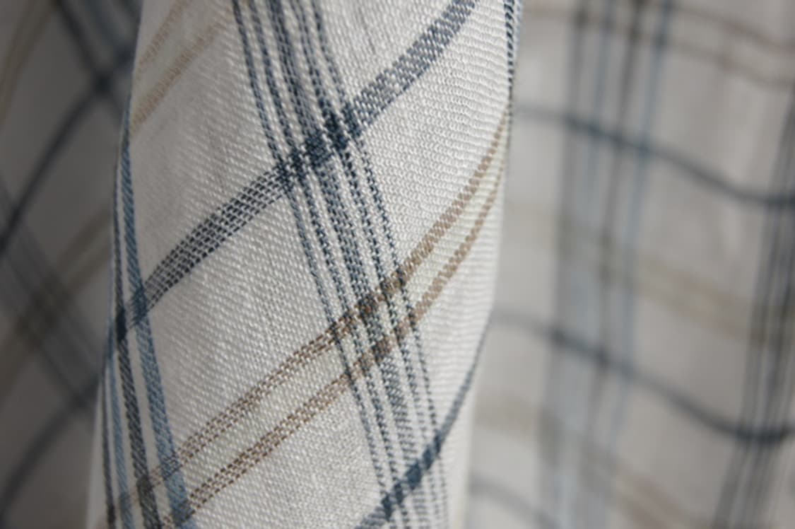 마가렛호웰 정품 린넨 체크 빅숄 상품이미지7