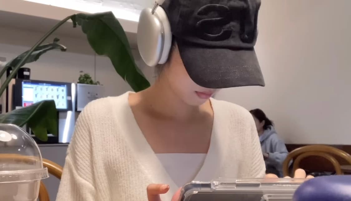 [유튜버 현진 착용] seo 에스이오 흑청 데님 모자 볼캡  상품이미지2