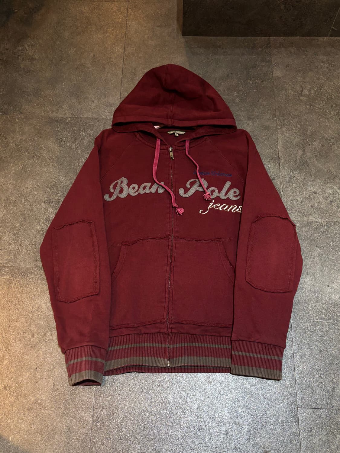 빈폴 올드스쿨 후드집업 100사이즈 상품이미지2