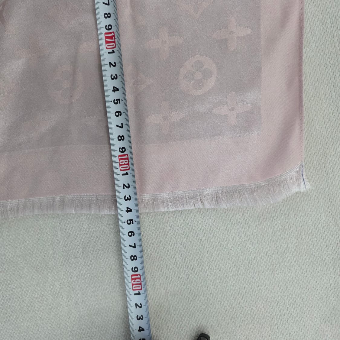 [실측확인] 고급 로고 숄 스카프 1230J 상품이미지8