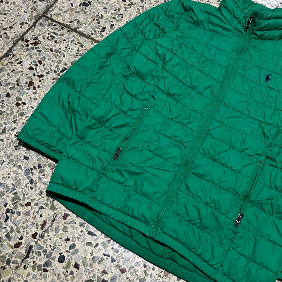 폴로 랄프로렌(POLO RalphLauren) 그린 경량 패딩 상품이미지3