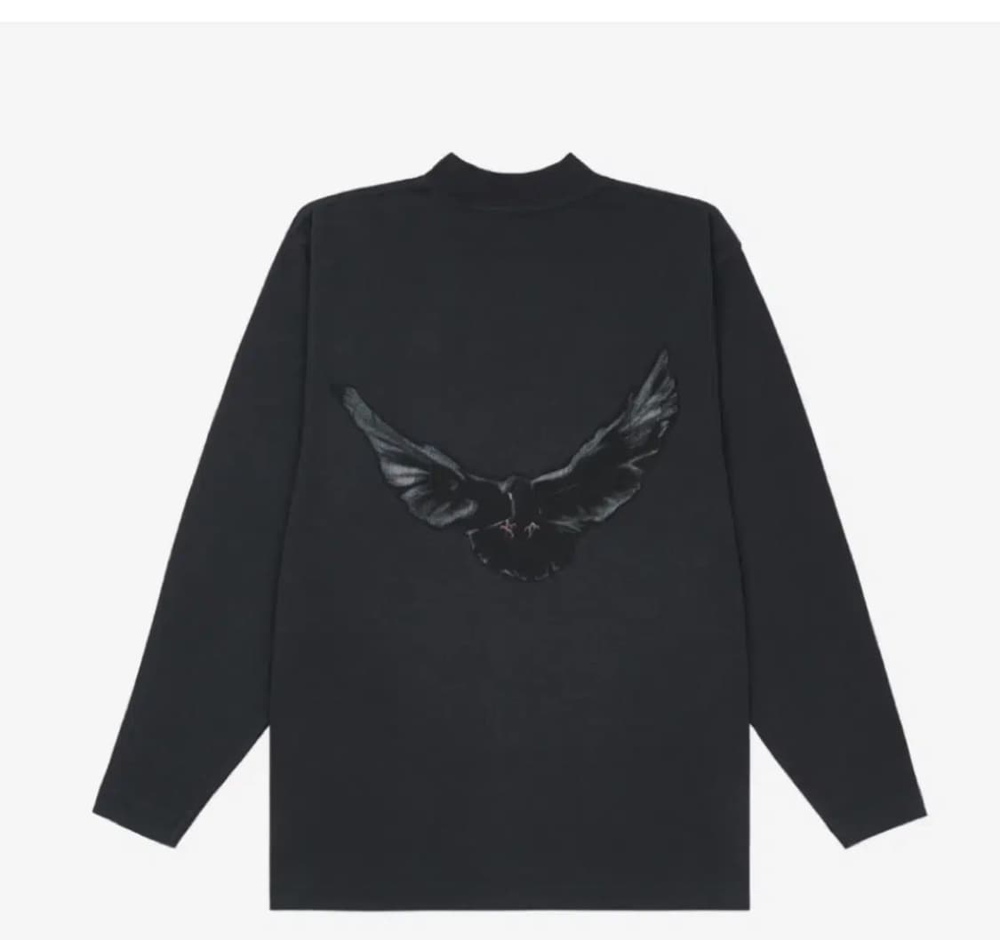 이지 갭  발렌시아가 도브 롱슬리브 블랙 XL 새상품 상품이미지1
