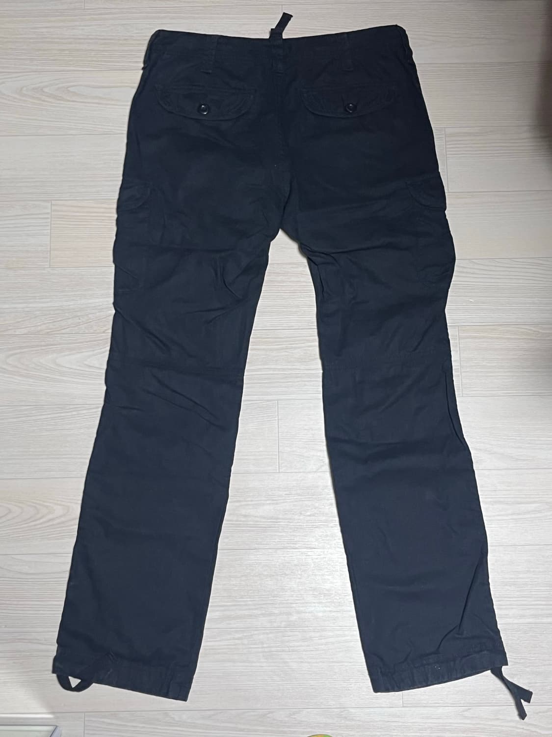 유니클로 일본판 여름 카고팬츠 바지 블랙 상품이미지1