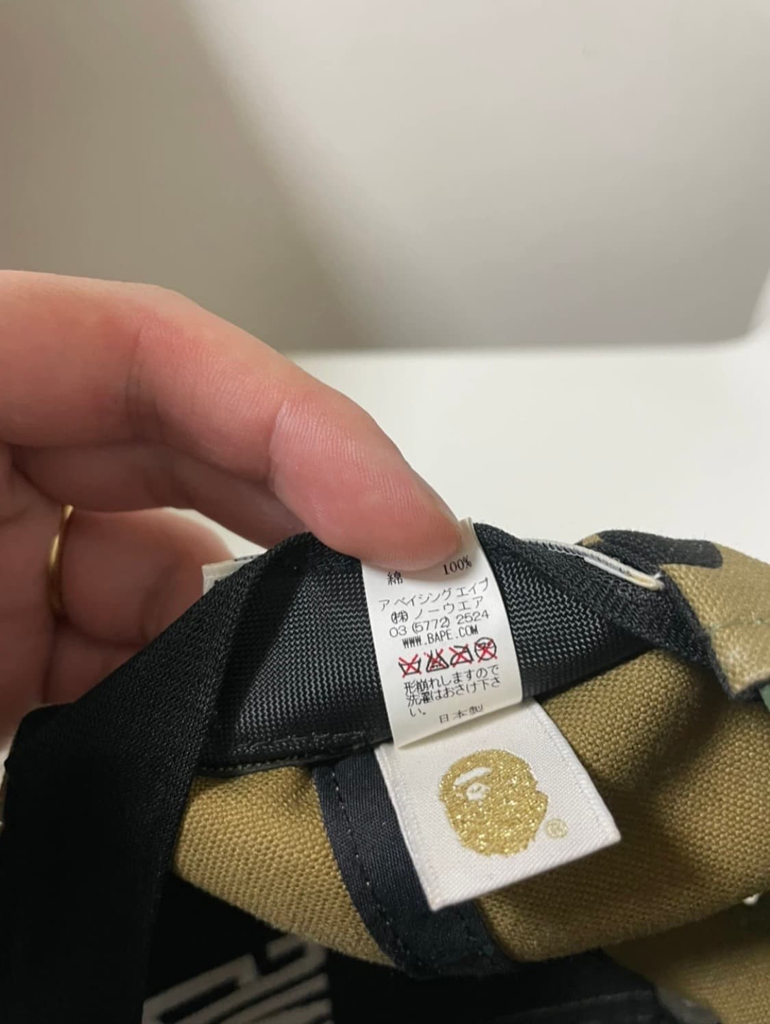 베이프 nyc 로고 모자 상품이미지4