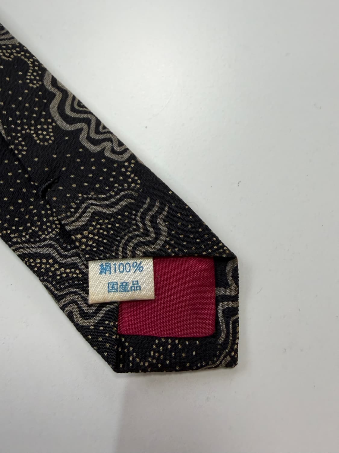 빈티지 실크 넥타이 8.7cm 상품이미지6