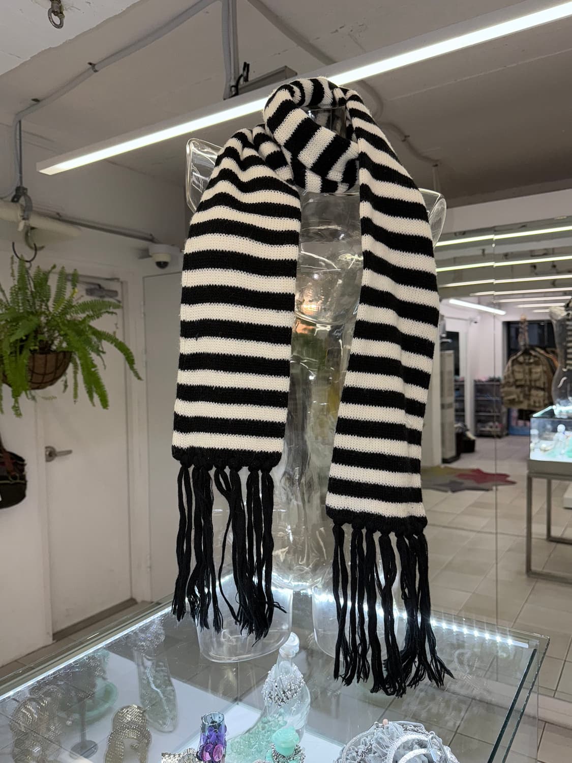 stripe knit muffler 상품이미지1