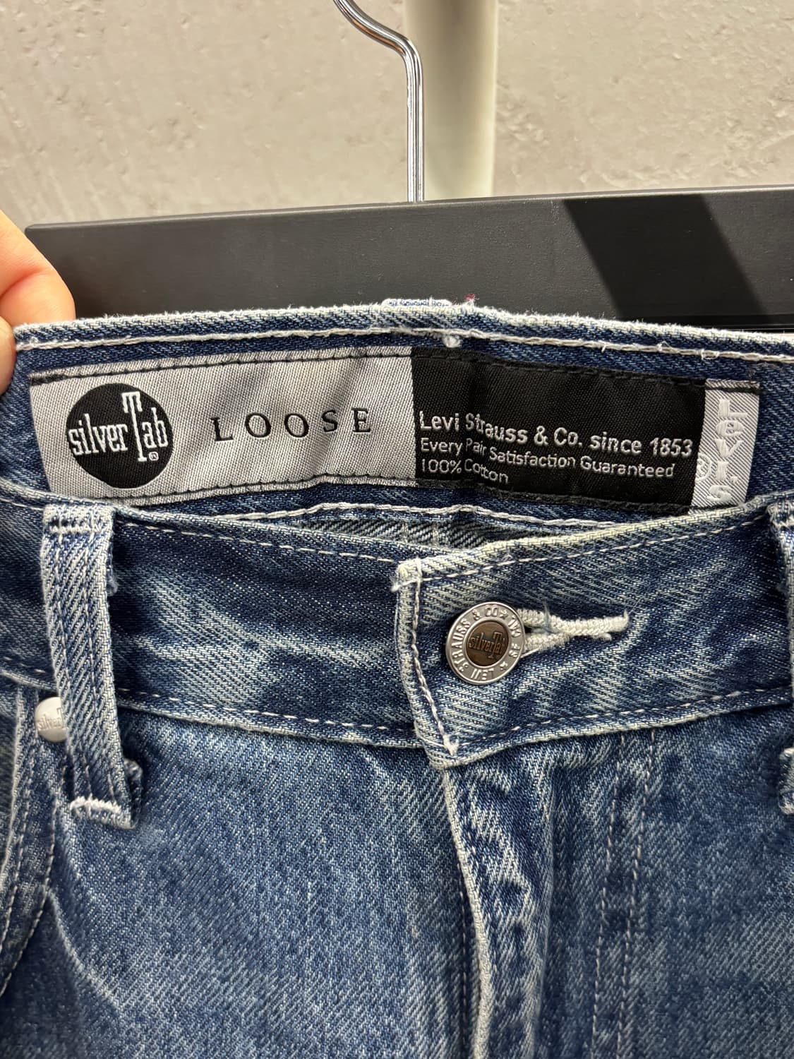 리바이스 실버탭 루즈핏 데님  상품이미지4