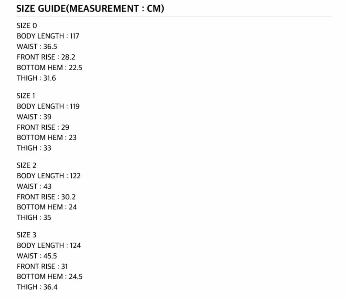 그레일즈 멀티 카고 바지 팬츠 0사이즈 상품이미지6