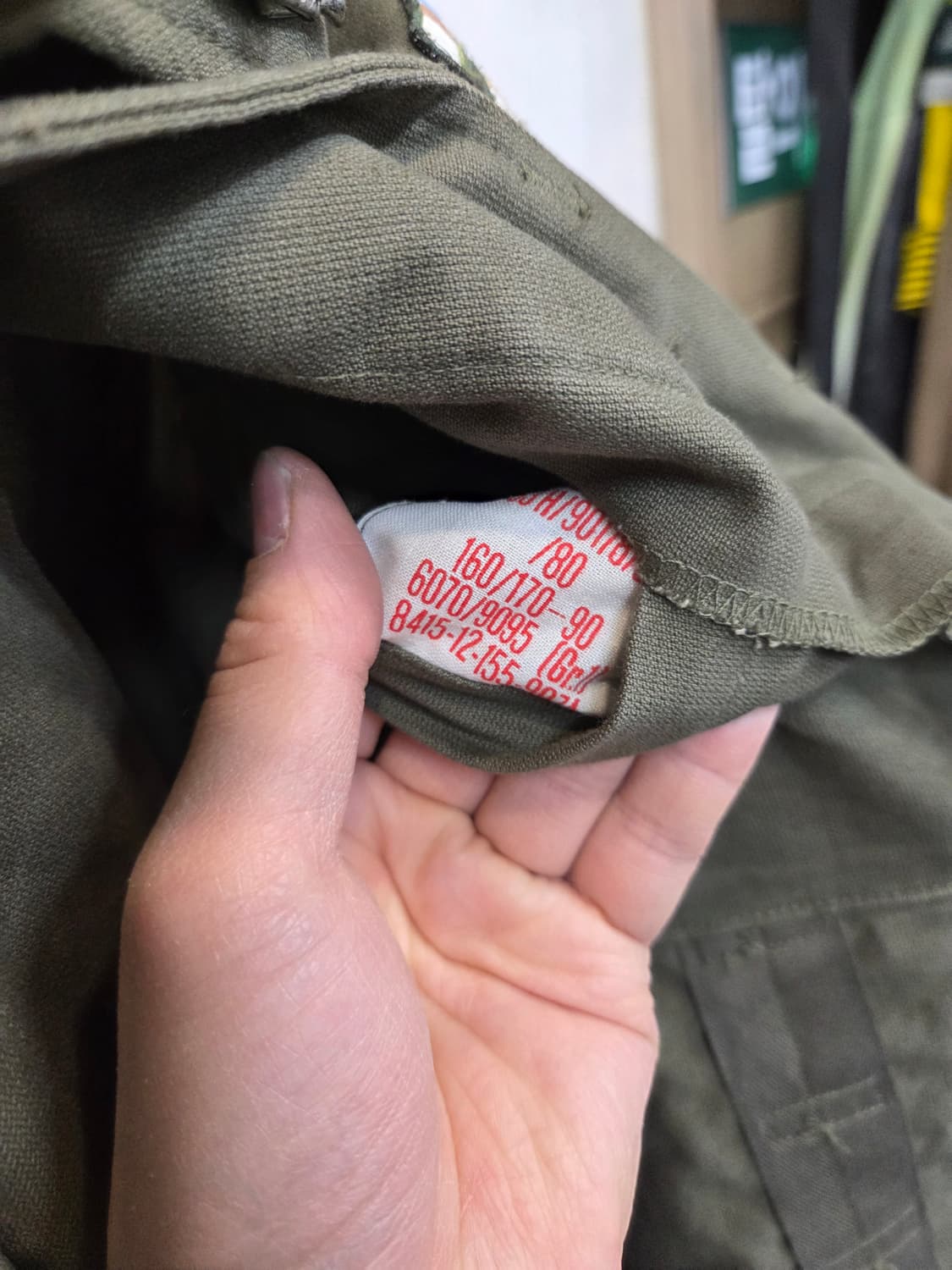 독일군 야상 필드자켓 대략 L 상품이미지7