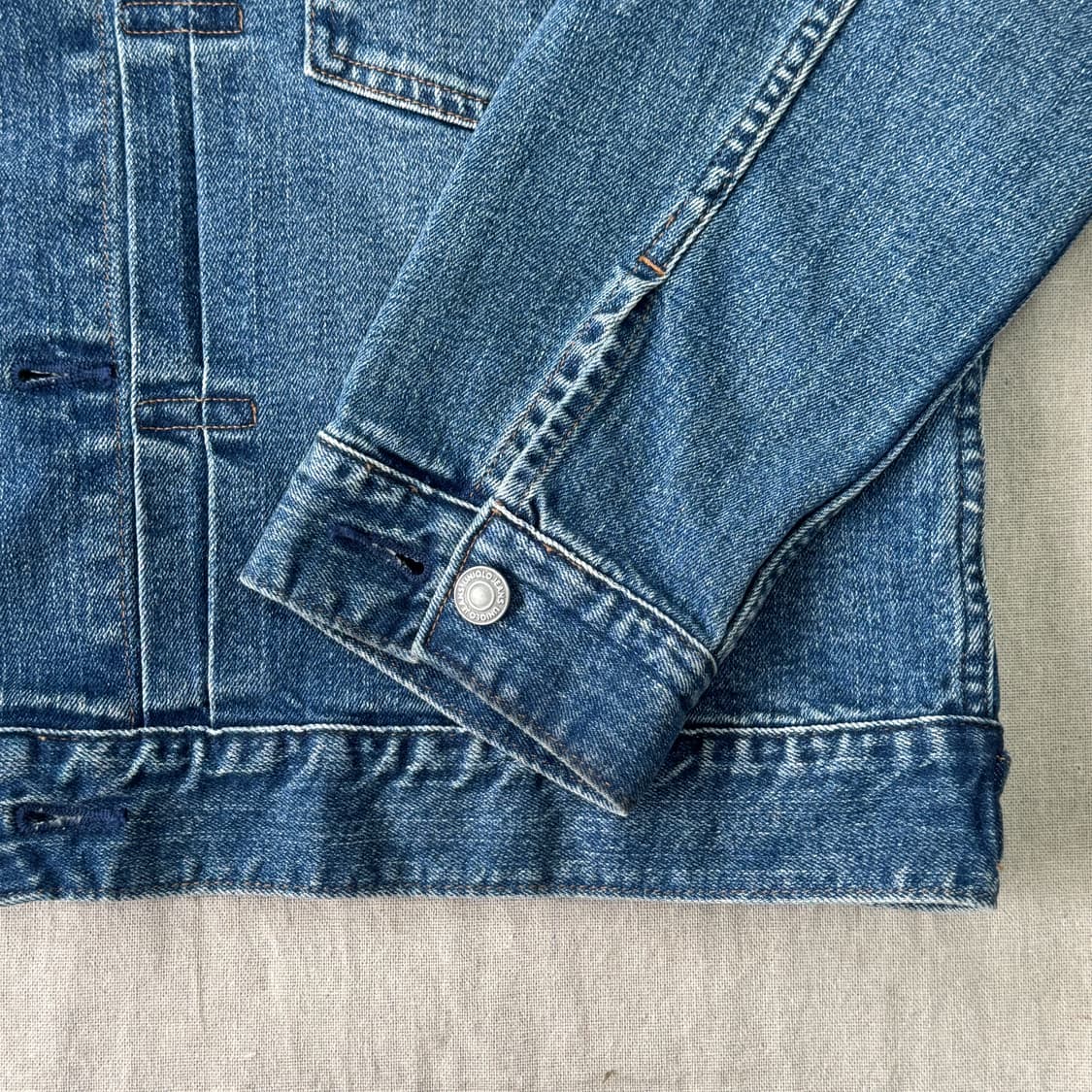 유니클로 타입1 중청 데님자켓 XL 상품이미지3