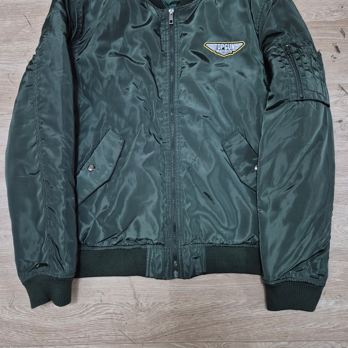 탑건 매버릭 사이드포켓 MA-1 항공점퍼 L(100) 상품이미지3