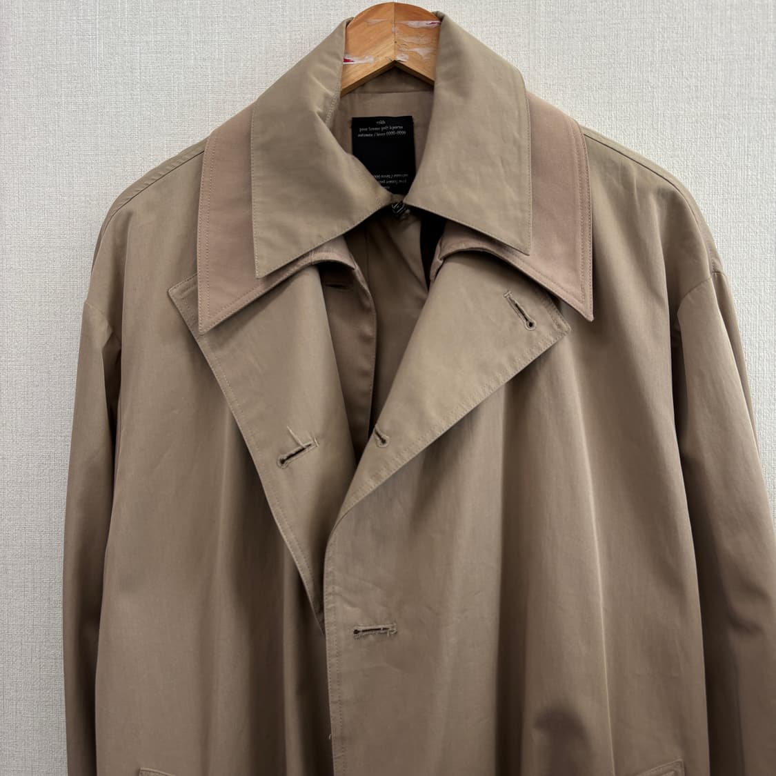 rokh 황록 레이어드 트렌치 코트 상품이미지2