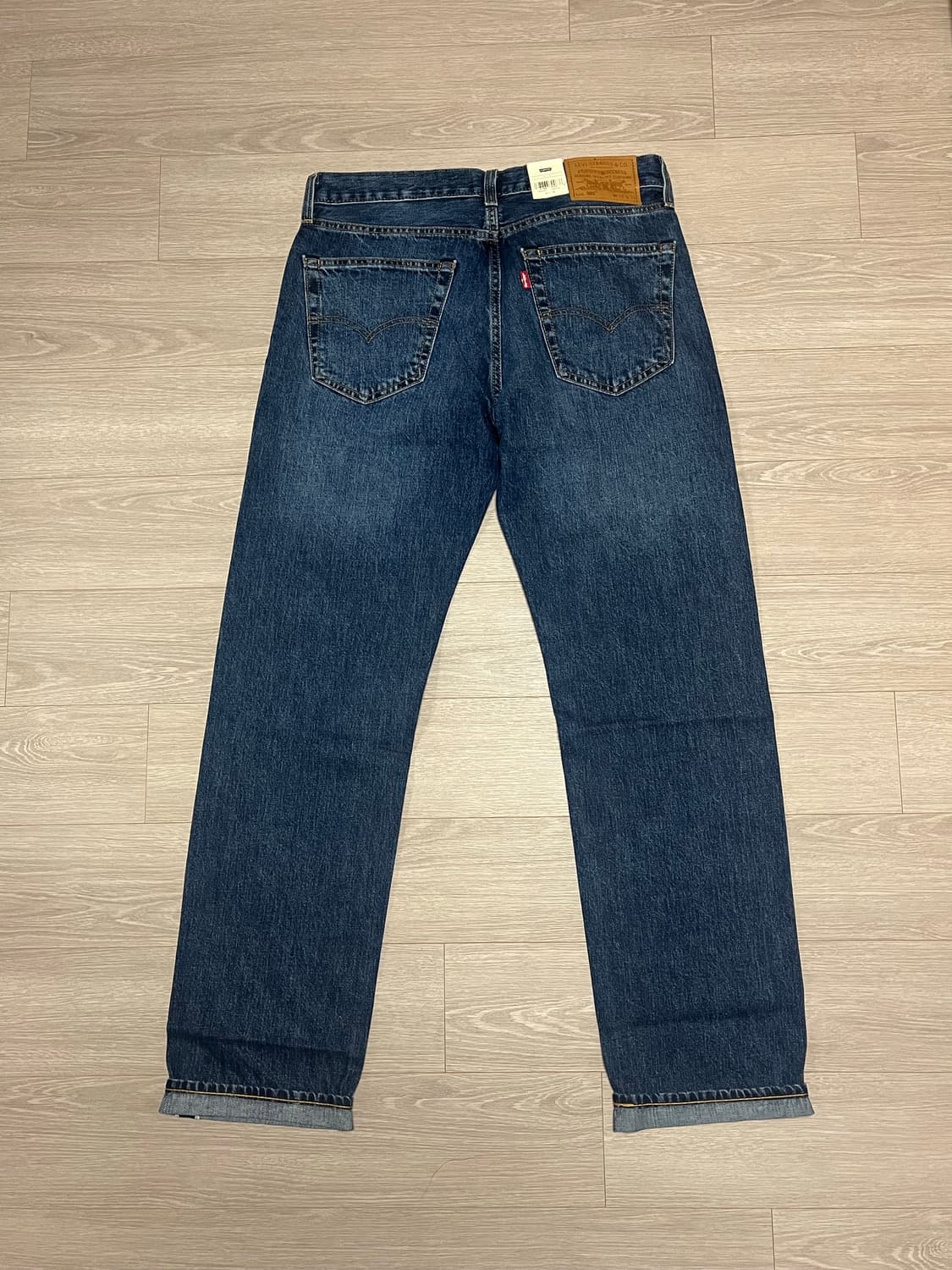 (새상품) 리바이스 505 셀비지 데님 프리미엄라인 청바지 상품이미지7