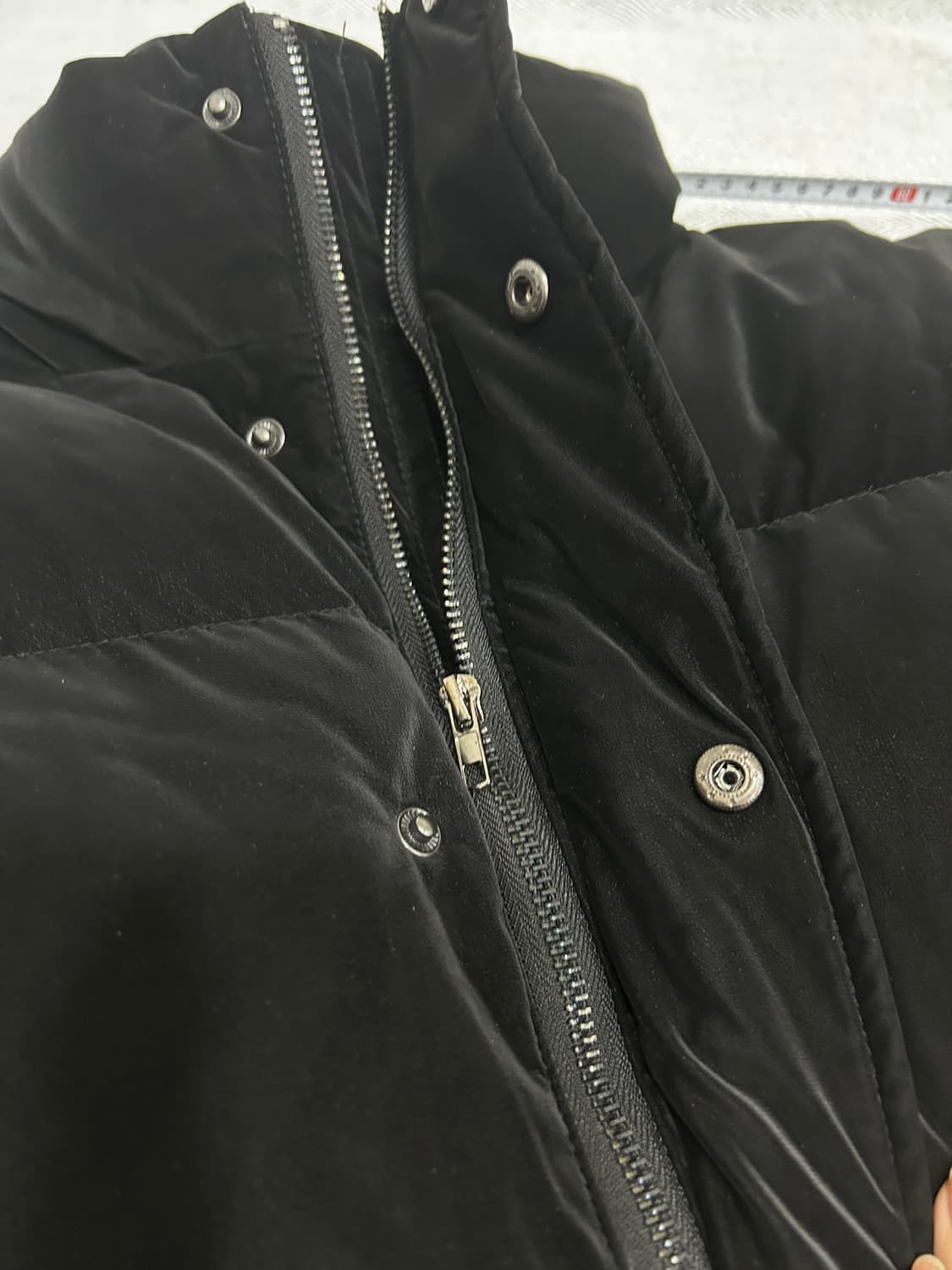 블랙 숏 푸퍼 패딩 여성 F 상품이미지7