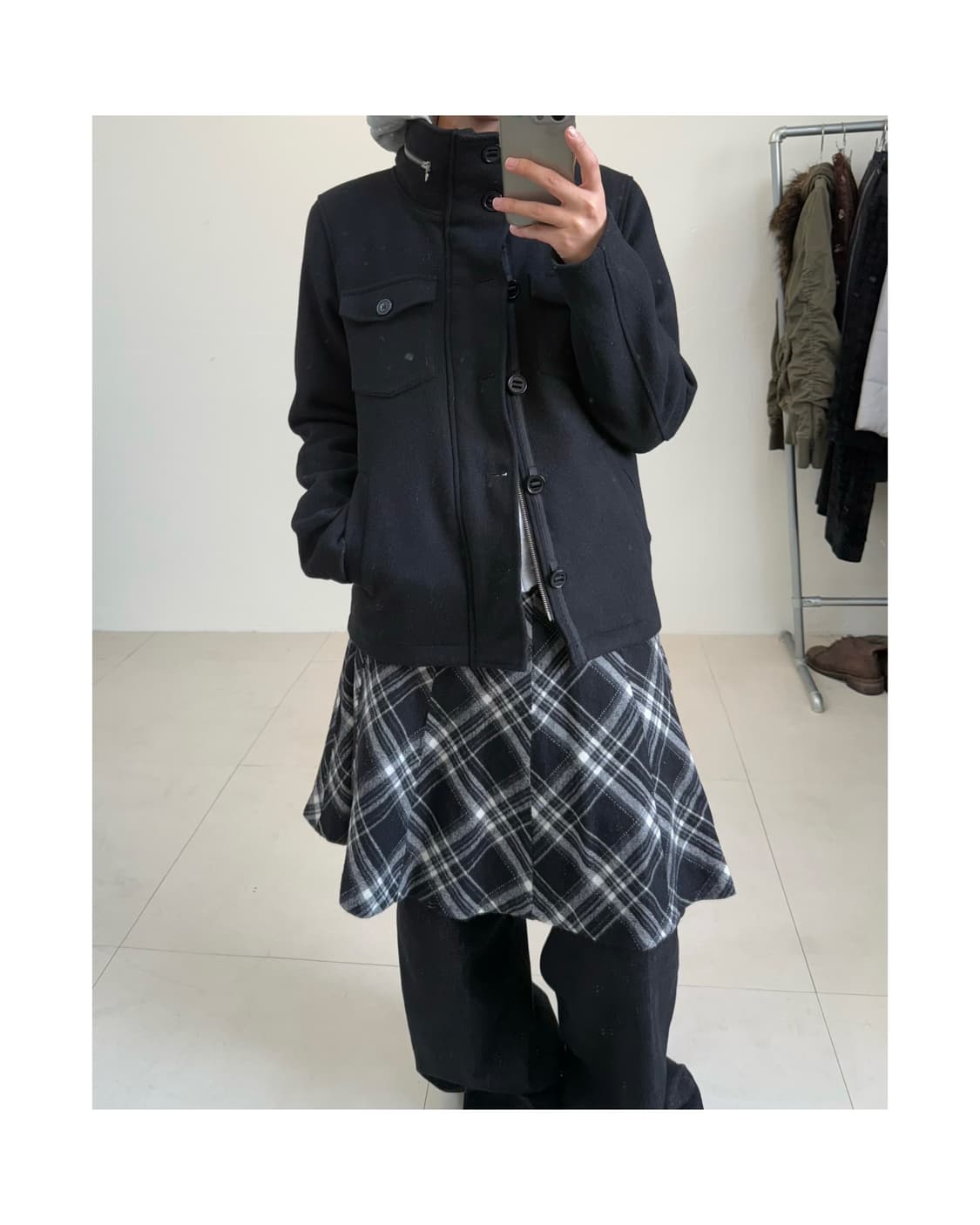 빈티지 울 자켓 상품이미지4