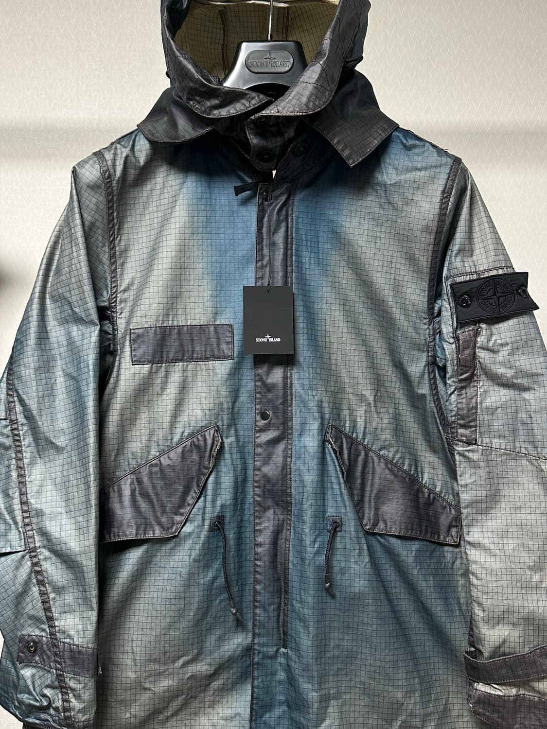 스톤아일랜드 쉐도우프로젝트 그리드 코트자켓 M(100) 상품이미지1