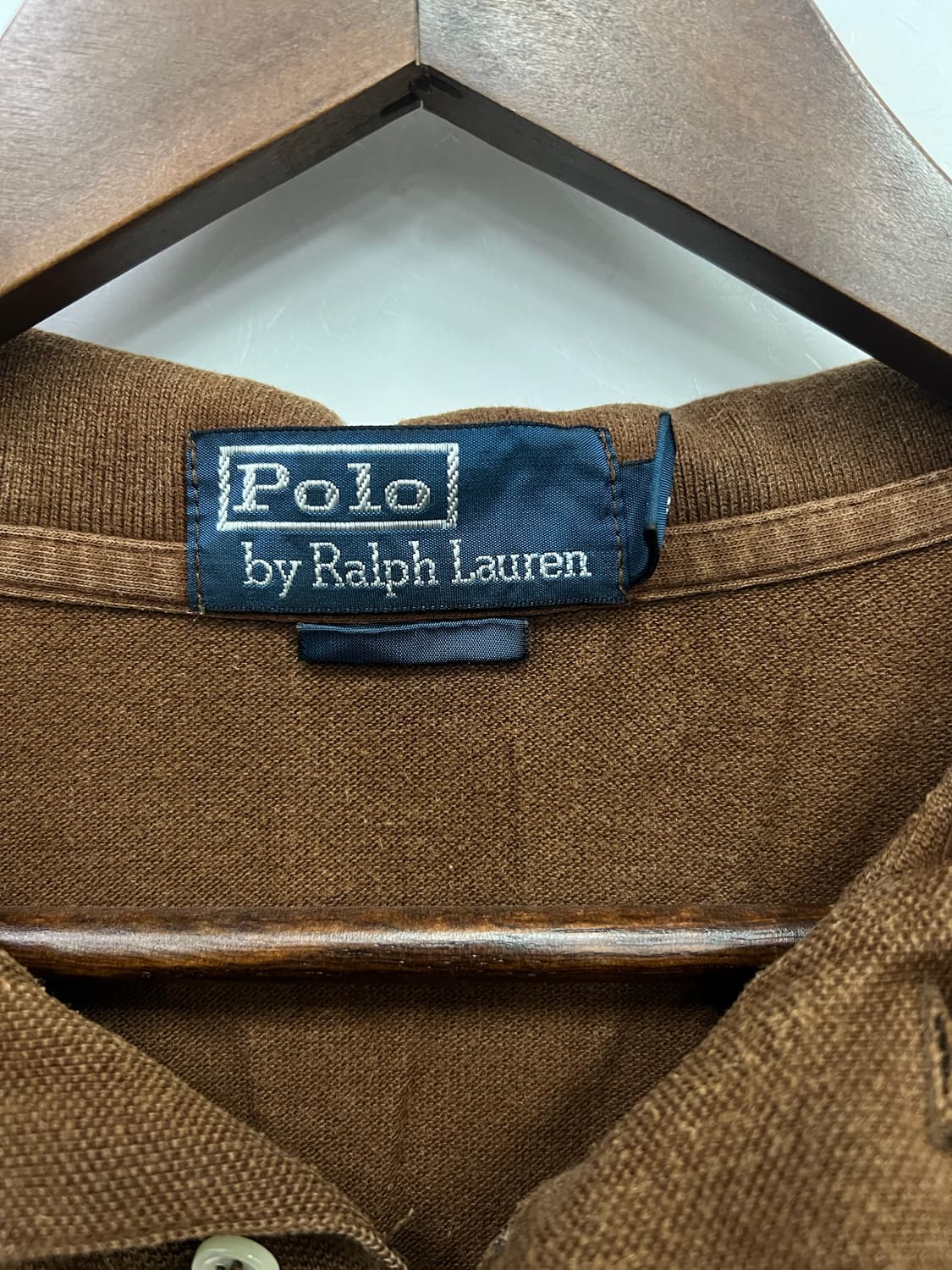 폴로 갈색 카라티 상품이미지2