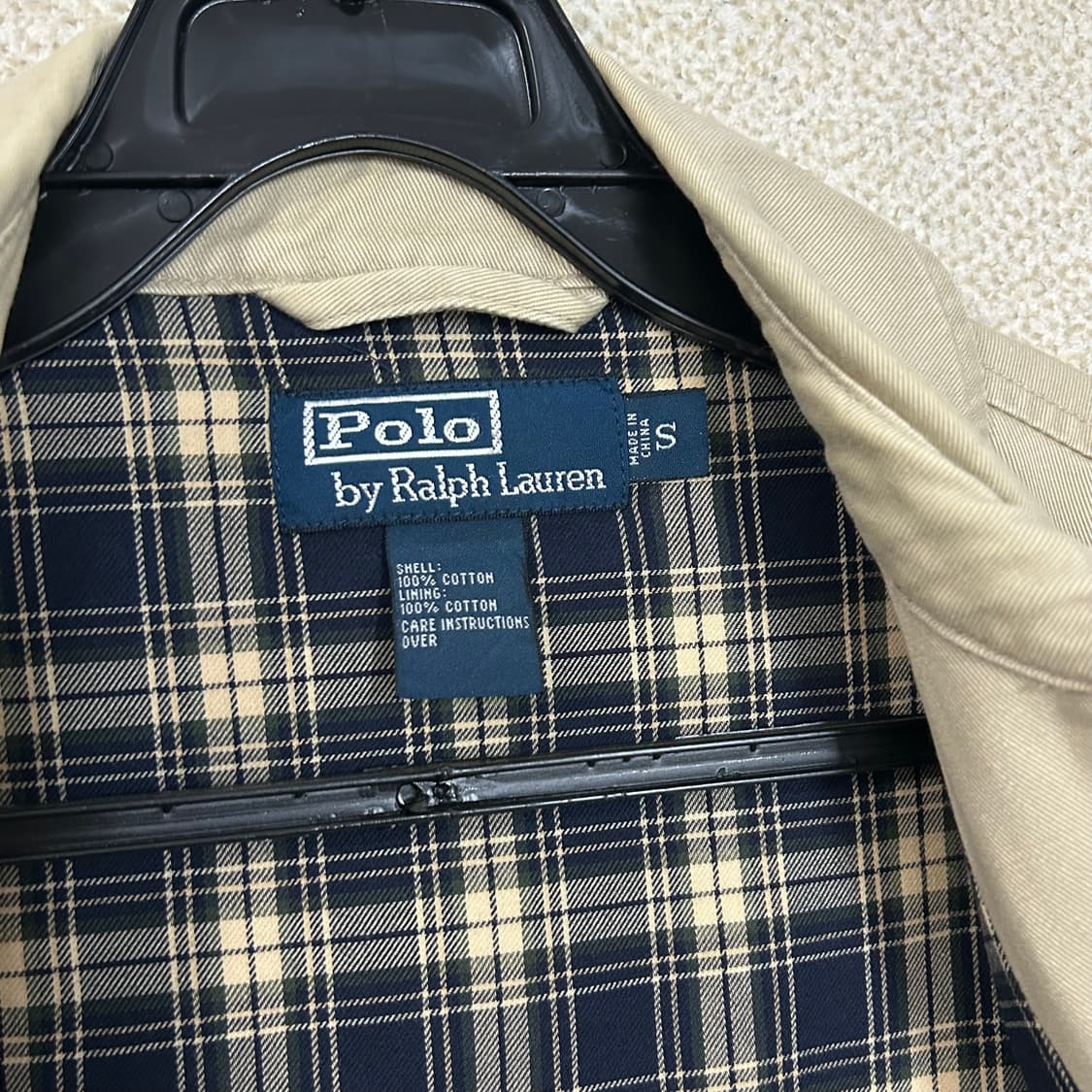 (M) 폴로 랄프로렌 베이지 스윙톱 자켓 상품이미지7