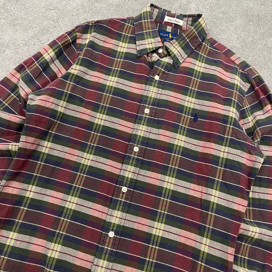 M 폴로 랄프로렌 체크 셔츠 상품이미지2