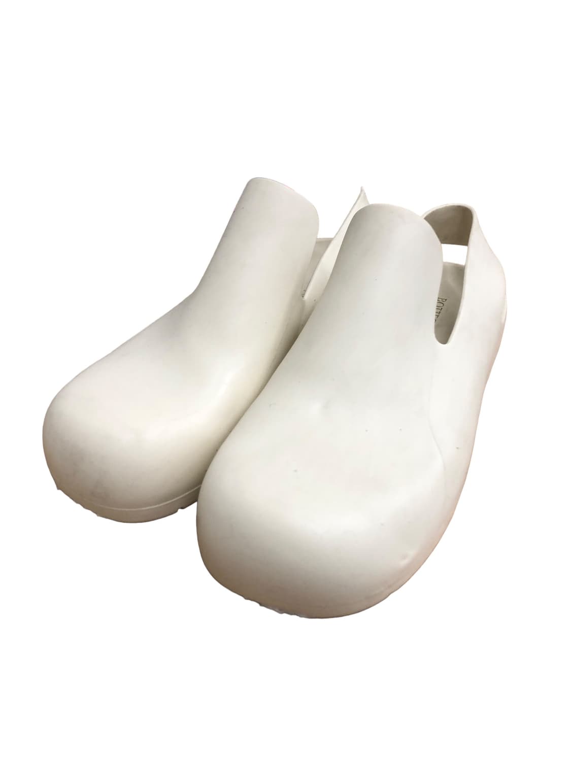 보테가 베네타 러버 퍼들 슬링백 샌들 화이트 270mm 상품이미지1