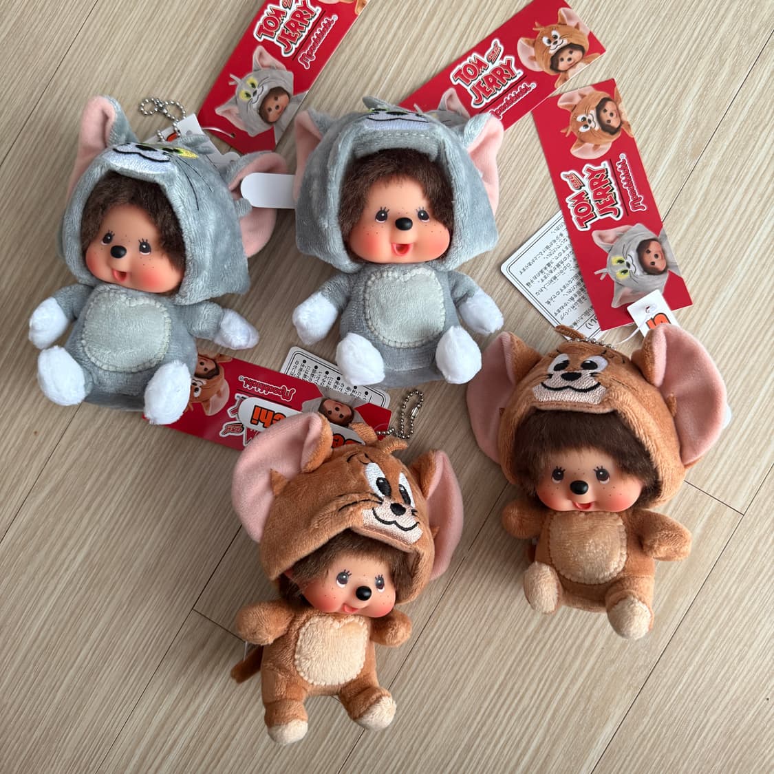 몬치치 톰과제리 set 키링 상품이미지2