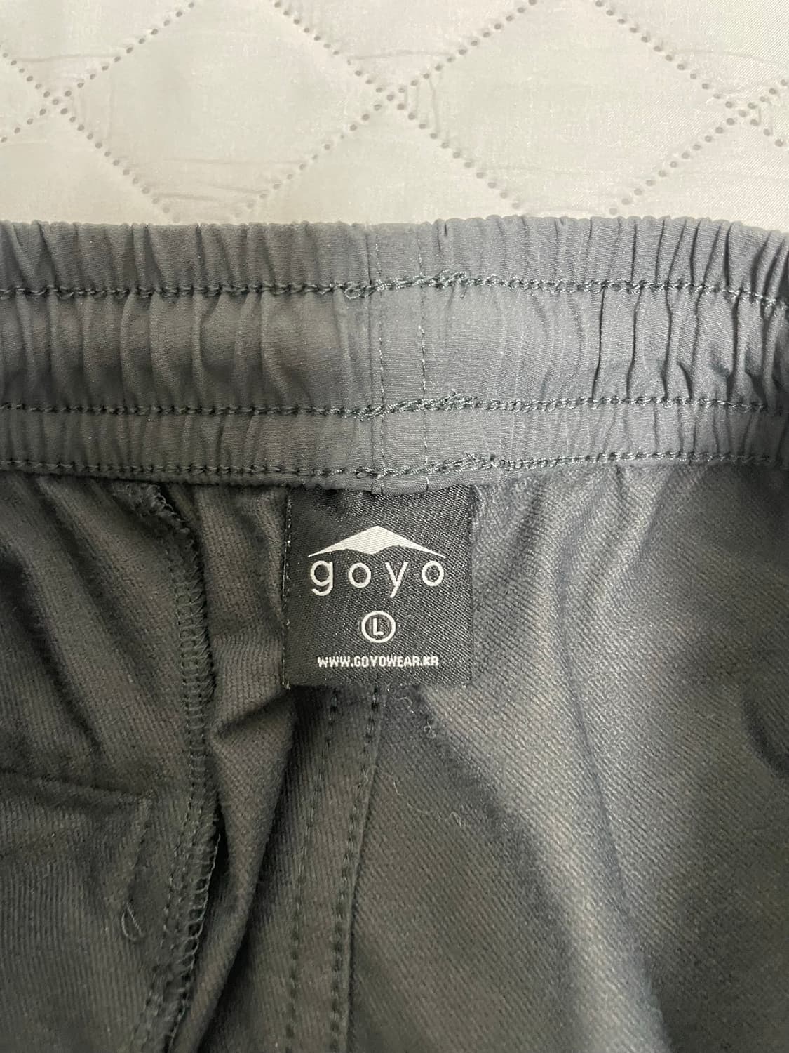 고요웨어 브러쉬드 릴렉스 팬츠 다크 그레이 상품이미지5