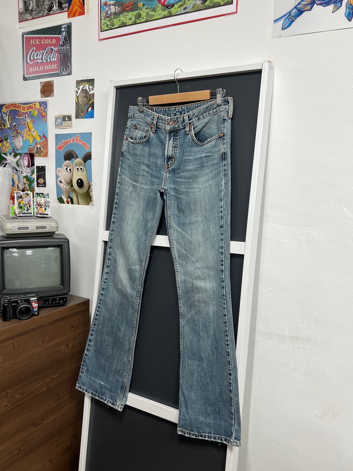 00s Levis 리바이스 577 부츠컷 나팔핏 데님 팬츠 상품이미지7
