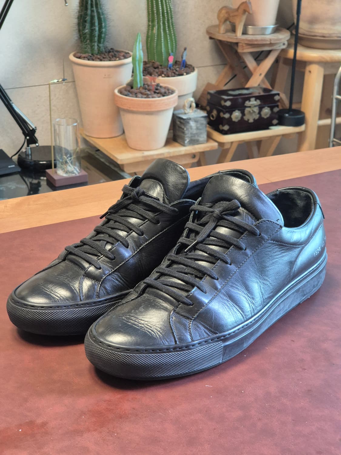 바닥보강/정품 커먼프로젝트 스니커즈 275-280(43) 상품이미지7