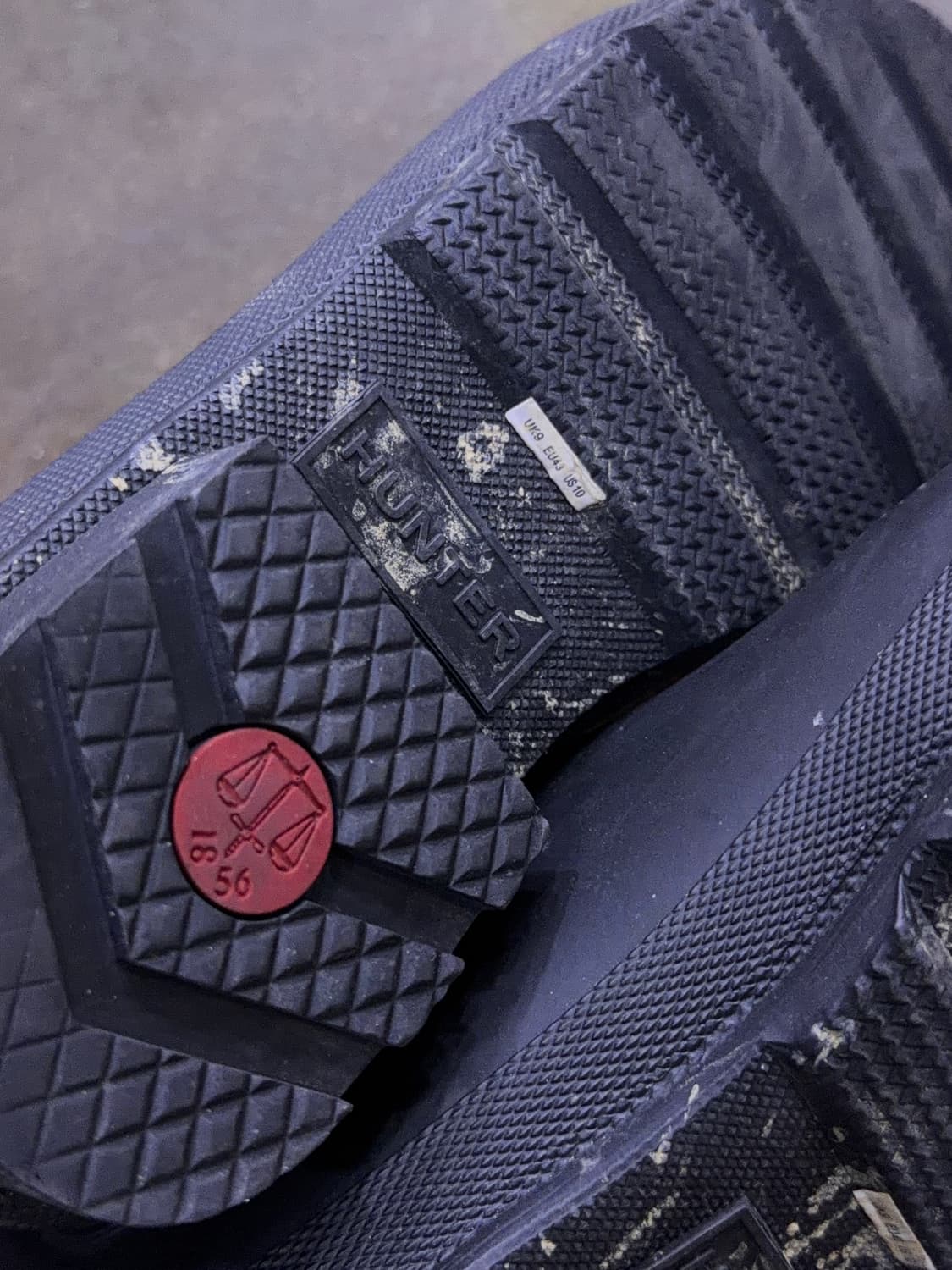 헌터 첼시 레인부츠 워커 블랙 280 상품이미지9