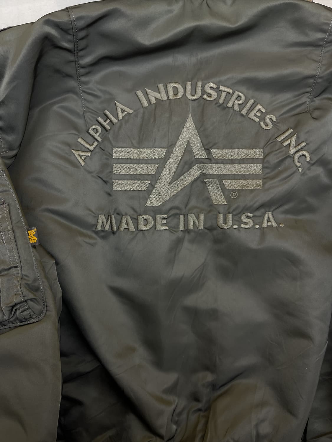 알파 인더스트리 U.S.A.F 플라이트 Ma-1 자켓 상품이미지8