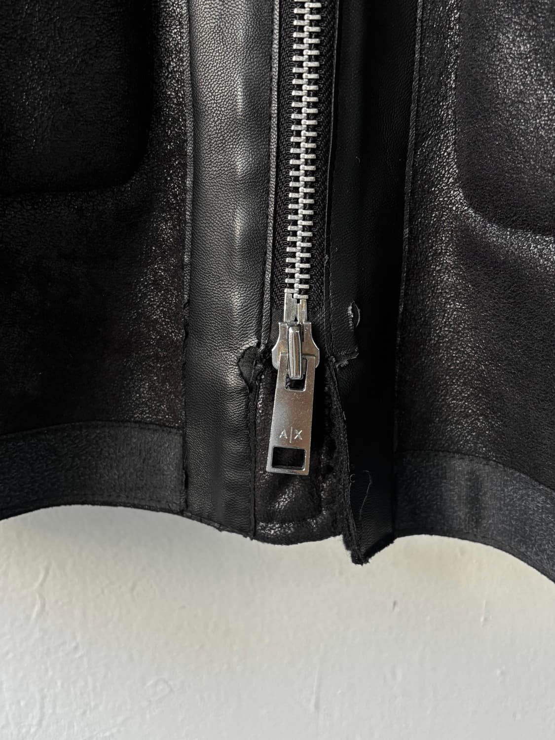 아르마니 익스체인지 하이넥 무스탕 상품이미지6