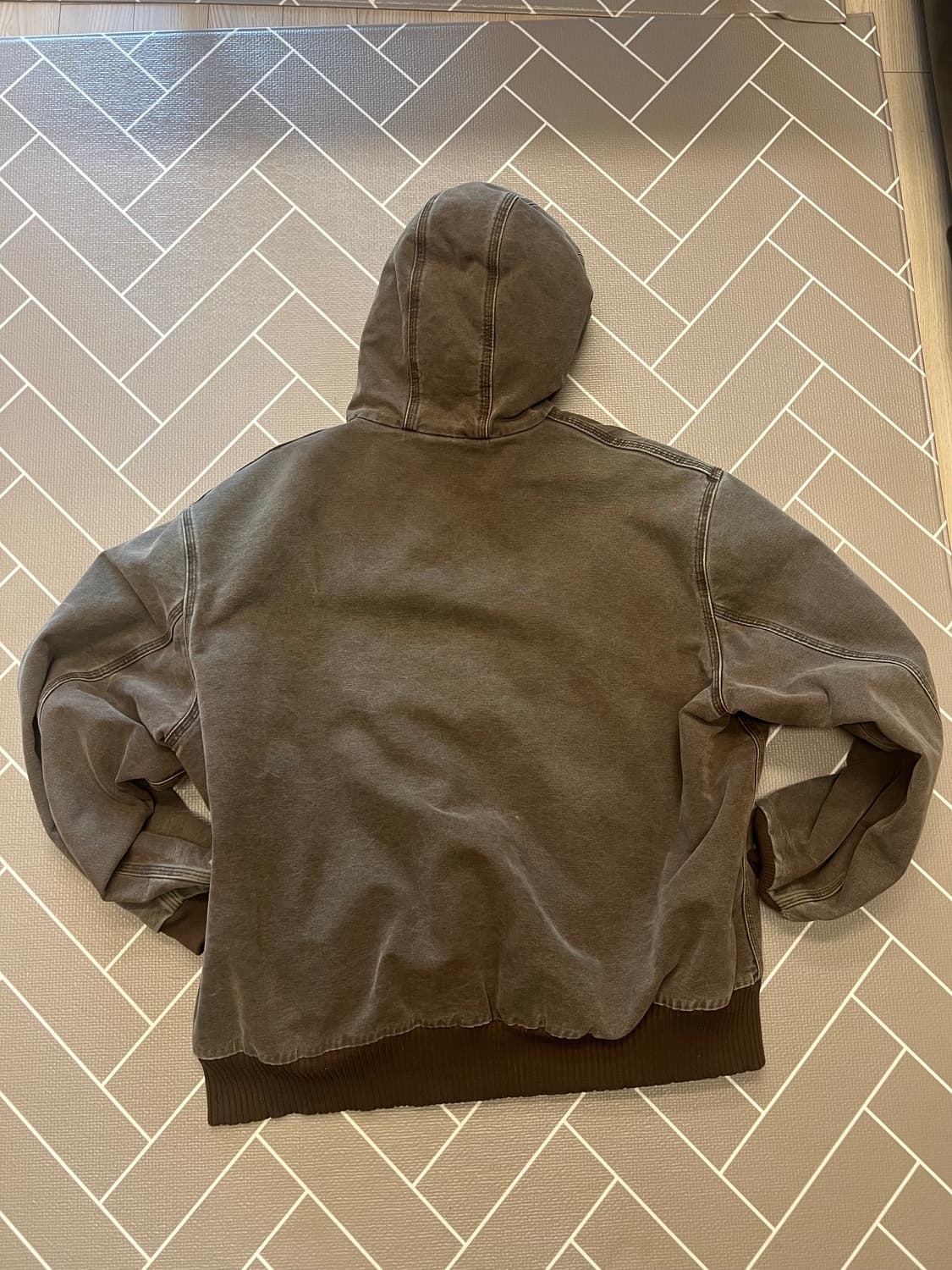 빈티지 칼하트 워크 후드 자켓 j130 CHT 상품이미지2