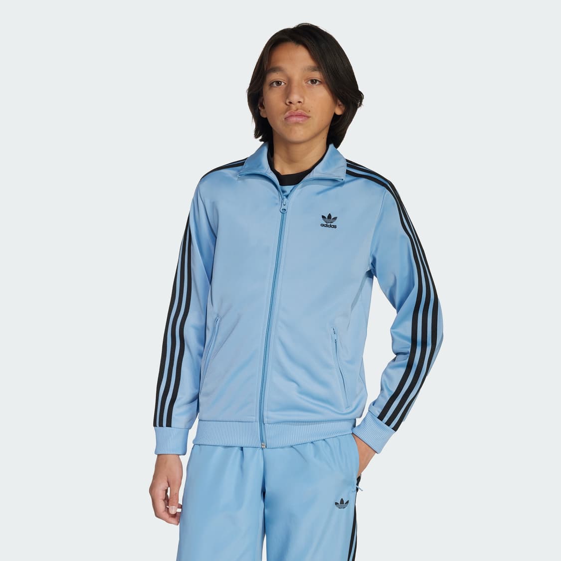 아디다스 | 아디컬러 파이어버드 트랙탑 져지 애쉬 블루 M 90 95 상품이미지2