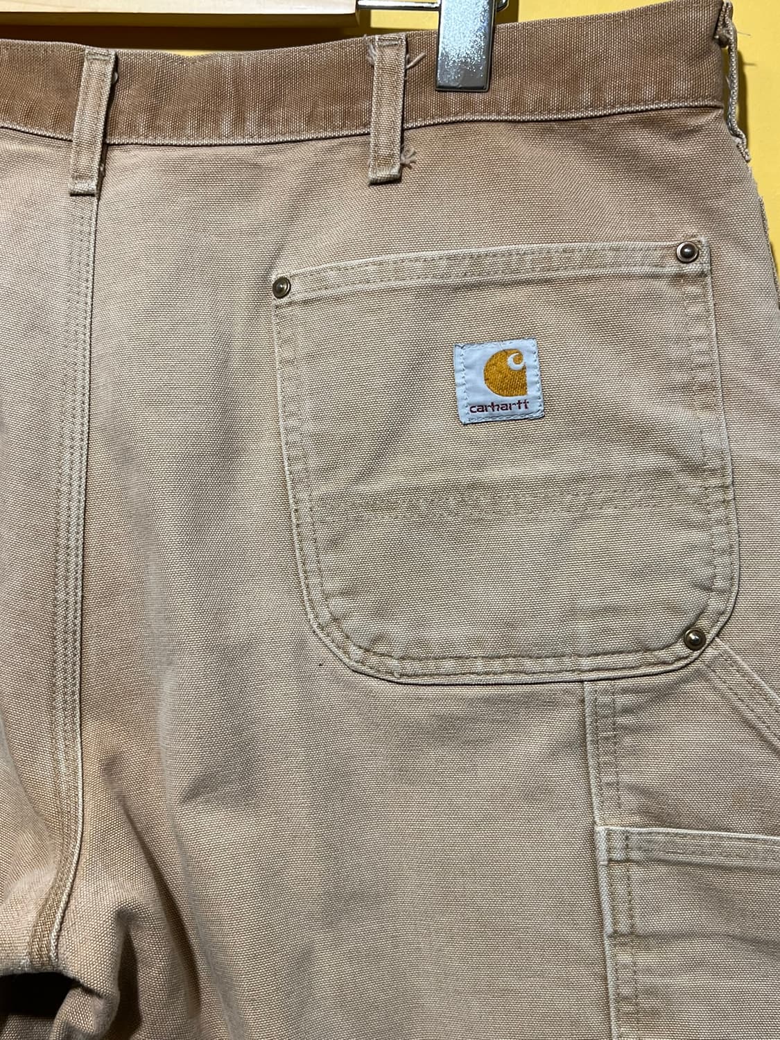 [38x30] 칼하트 B01 BRN 더블니 워크팬츠 메이드 USA 미제 상품이미지9
