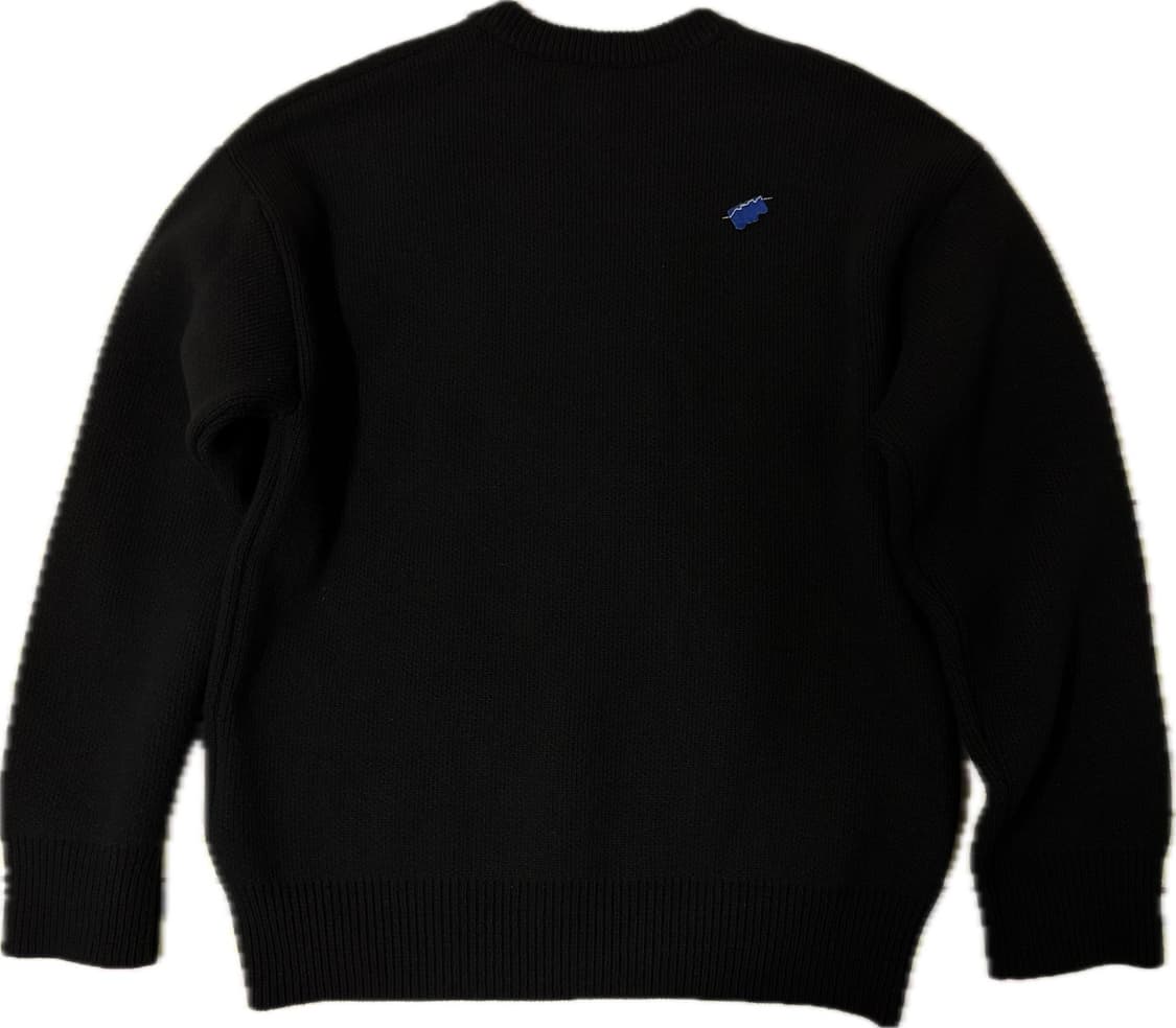 아더에러 트로피 로고 니트 블랙 A2 상품이미지3