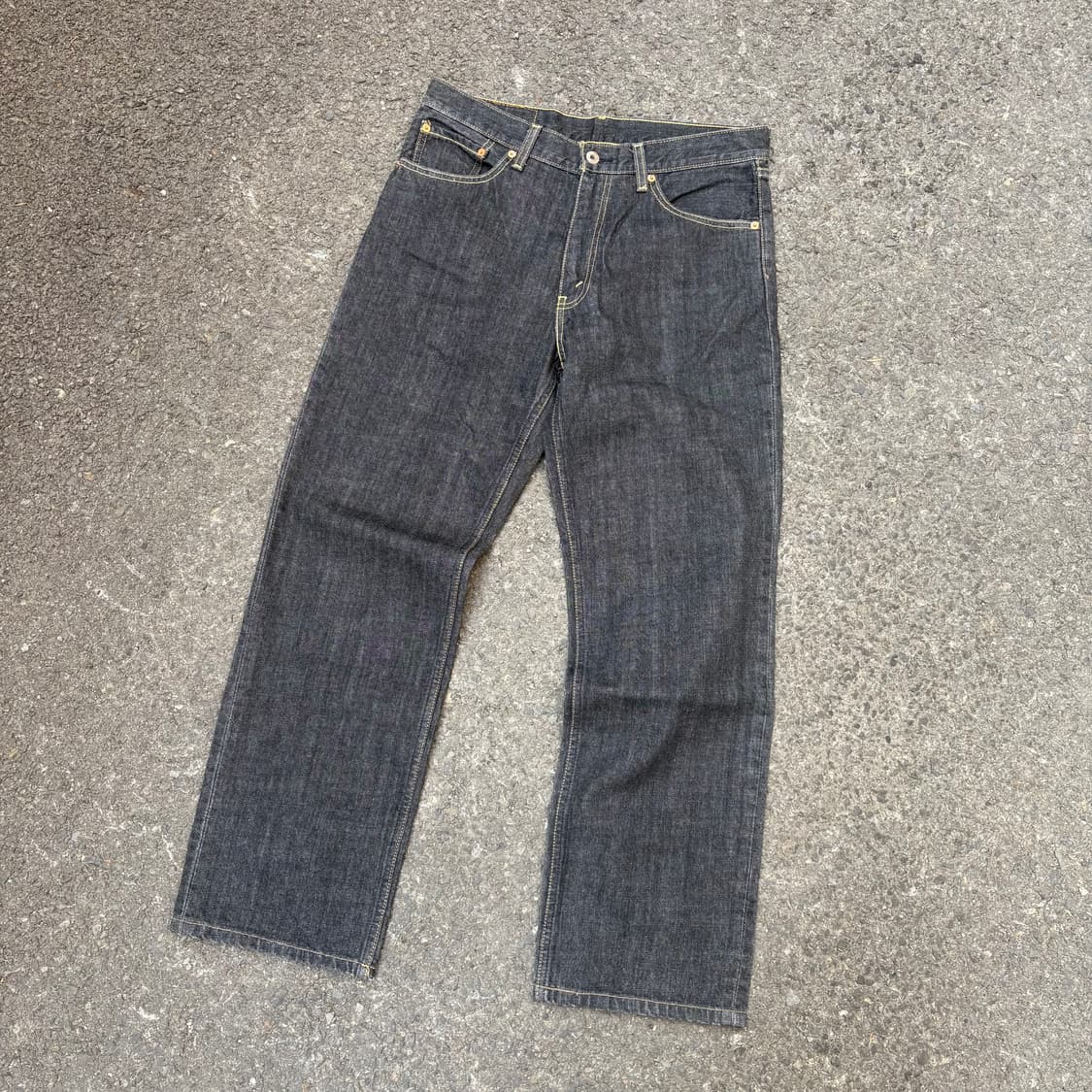 리바이스 502 블랙 흑청 상품이미지1