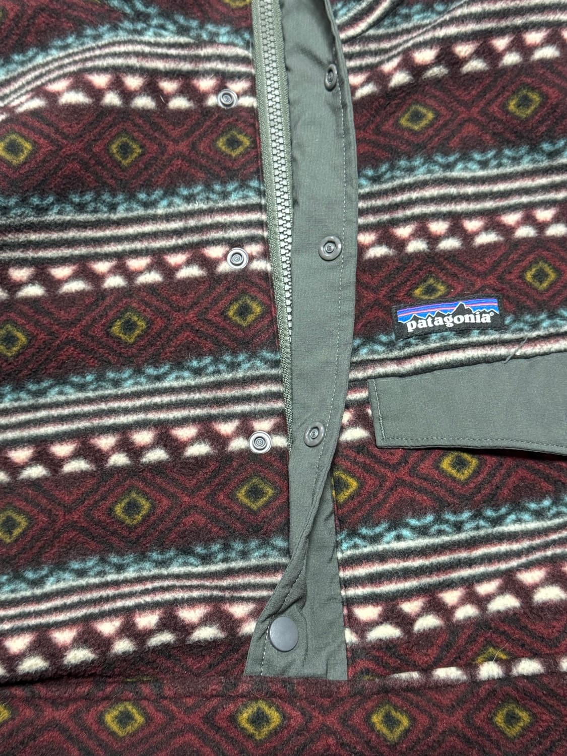 Old Patagonia synchilla snap t 상품이미지3