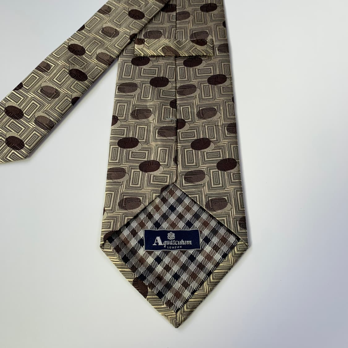 아쿠아스큐텀 명품넥타이 100실크 클래식룩 결혼식넥타이 A+ 상품이미지5
