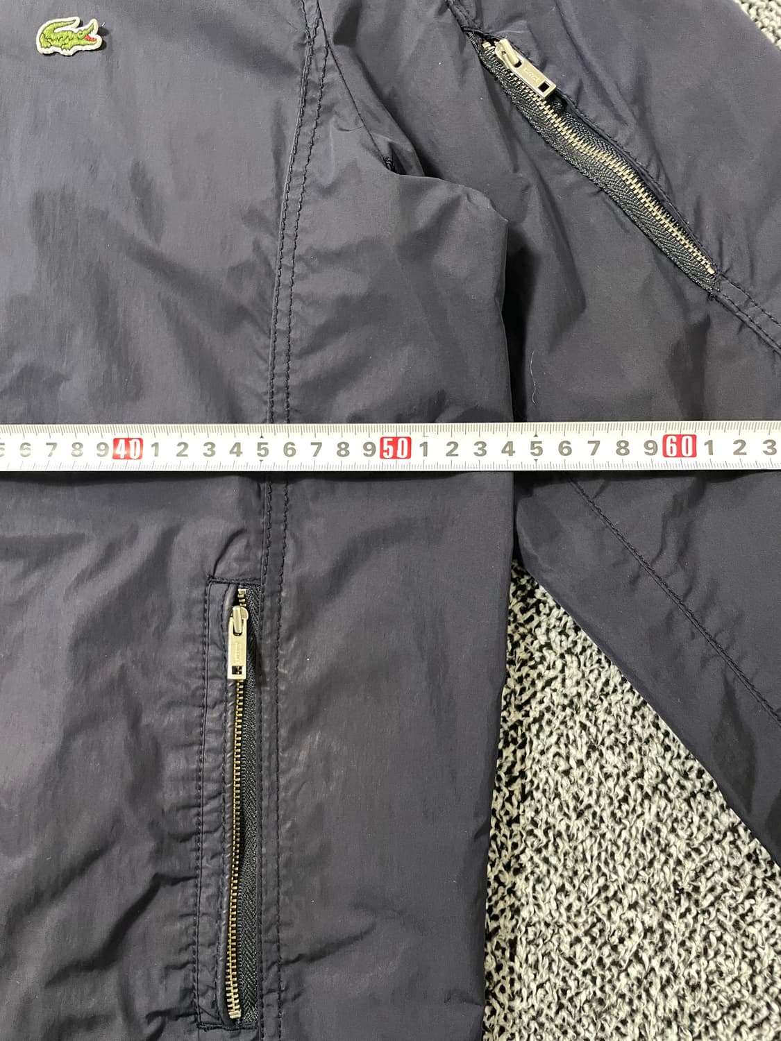 빈티지9. Lacoste 라코스테 블루종 자켓 점퍼 네이비 스몰로고 상품이미지6