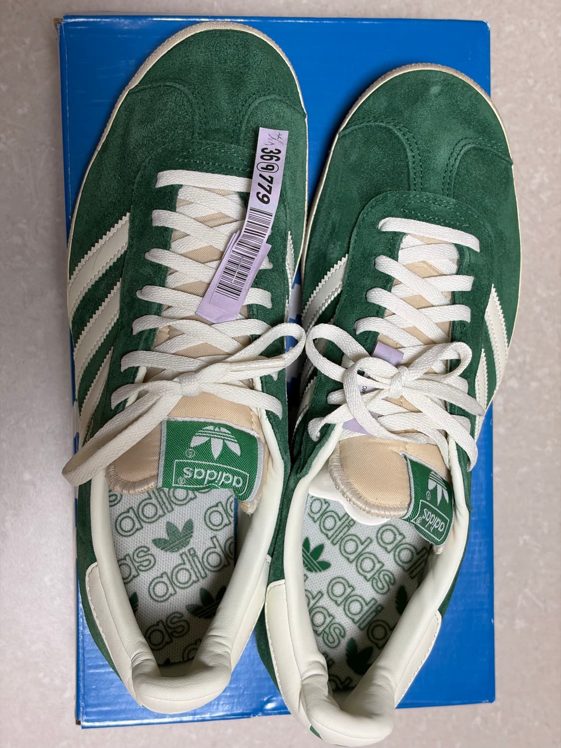 아디다스 가젤 다크 그린 크림화이트 상품이미지2