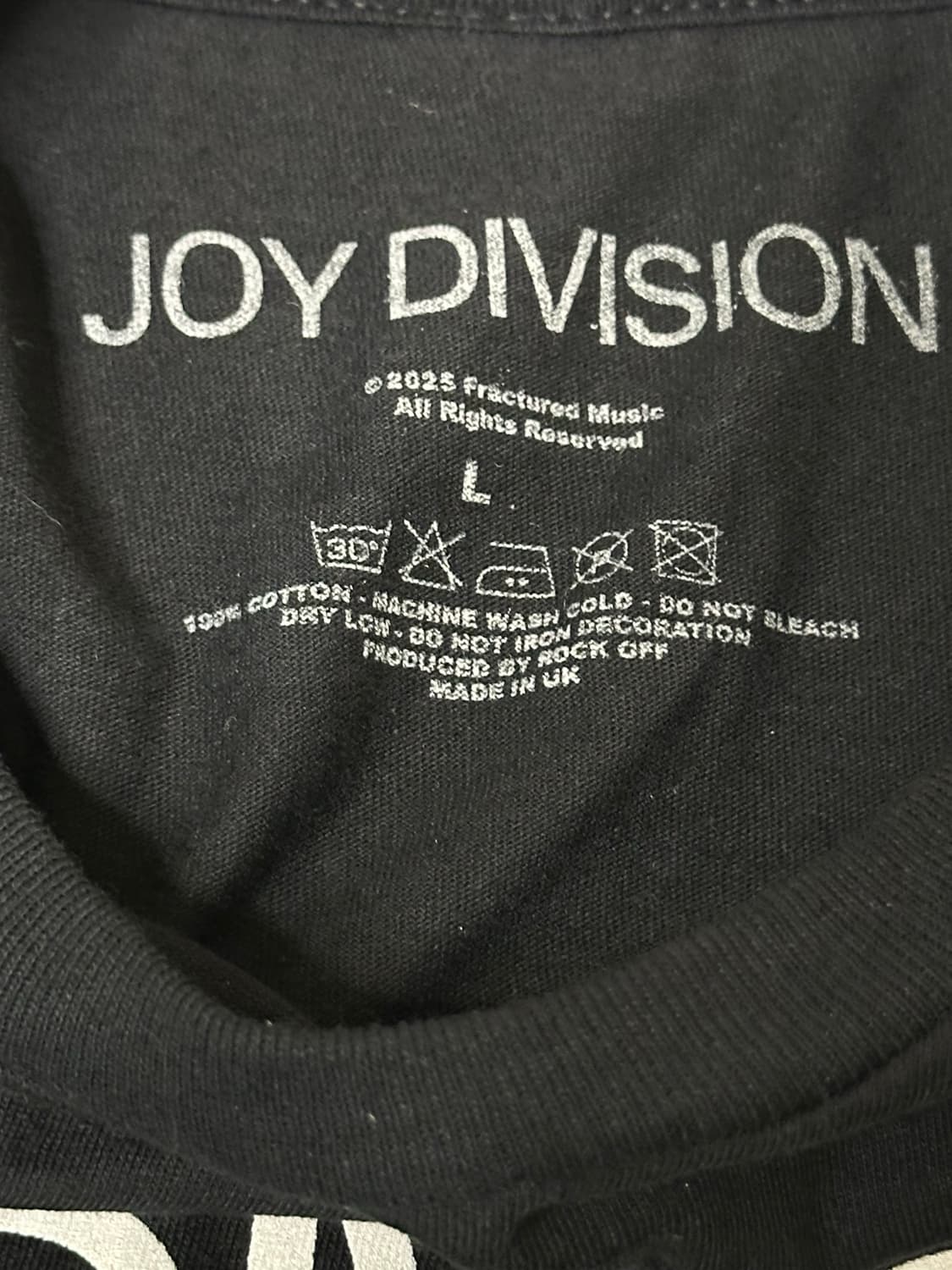 조이 디비전 Joy division 티셔츠 상품이미지4